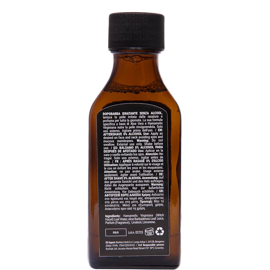 Aftershave Lotion Solo  - Zonder Alcohol