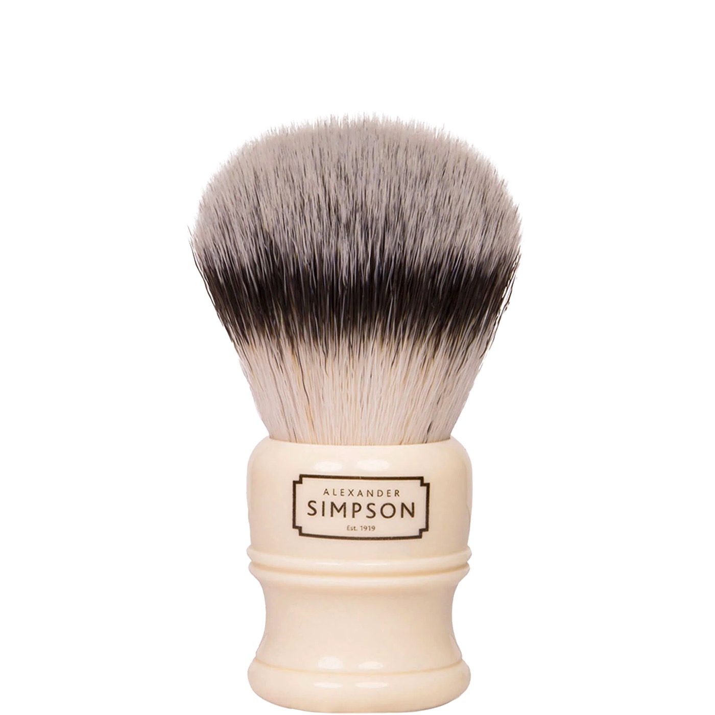 Scheerkwast Simpsons Trafalgar T2 - Silvertip Fibre - ivoor