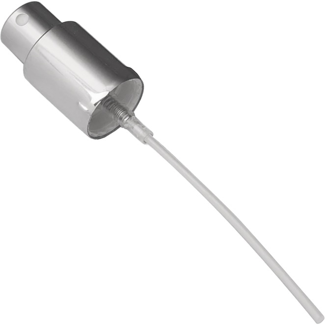 Microverstuiver voor cologne & aftershave lotion - Chroom