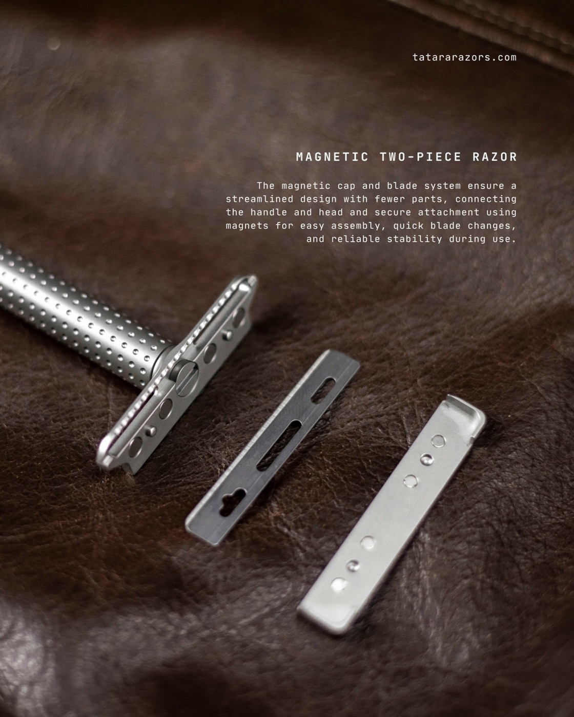 Single Edge Razor Amakuni - Mat Stainless Steel