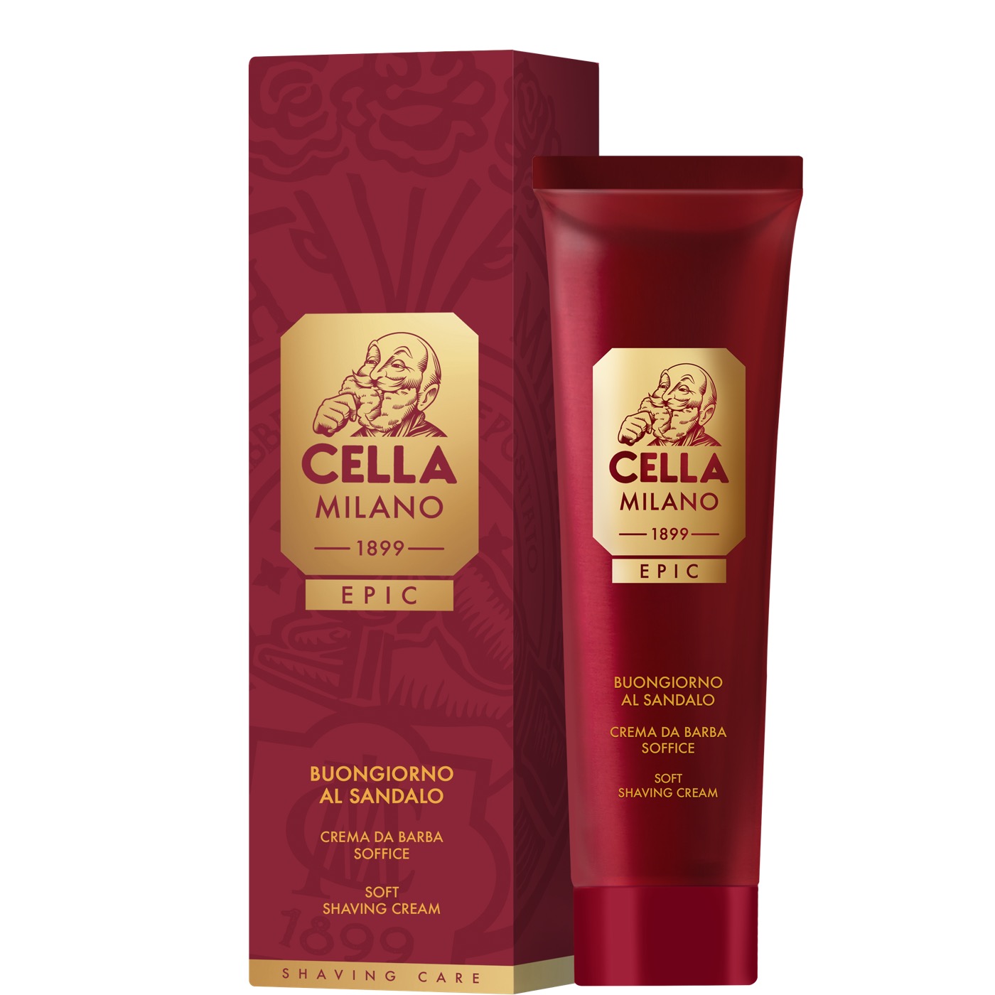 Scheercrème Tube Buongiorno al Sandalo