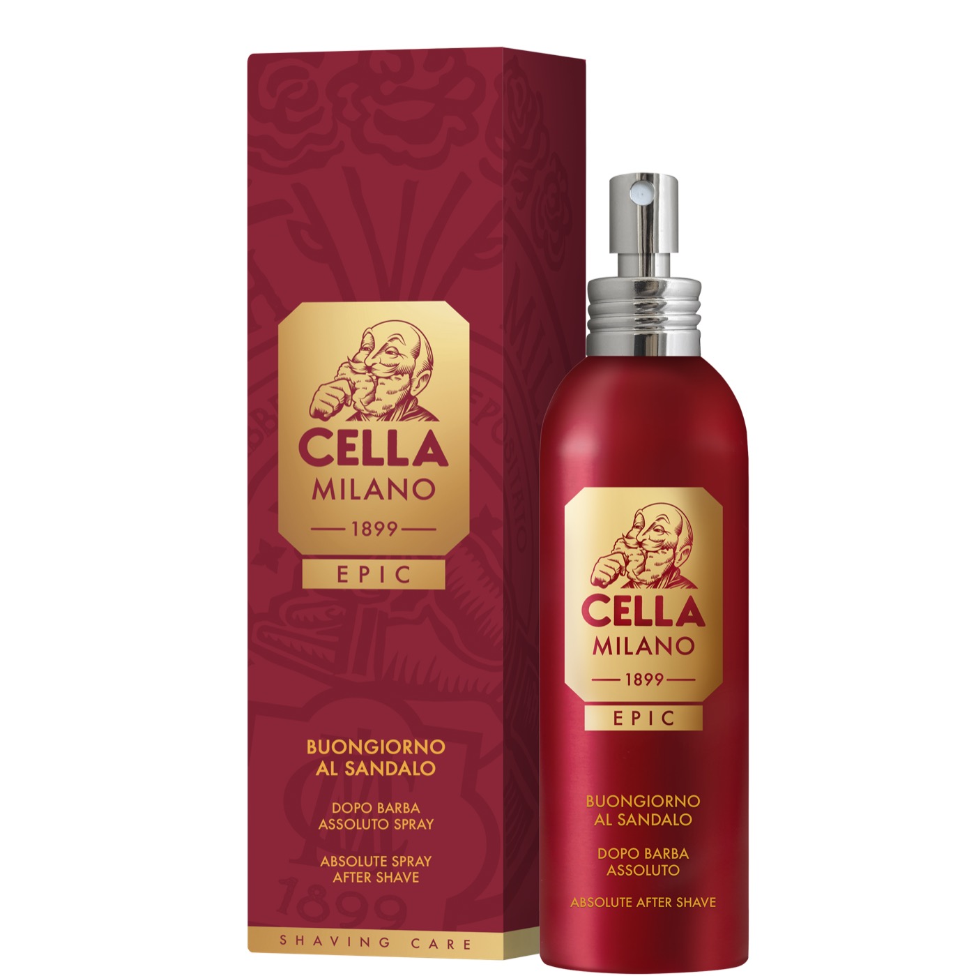 Aftershave Lotion met verstuiver Buongiorno al Sandalo