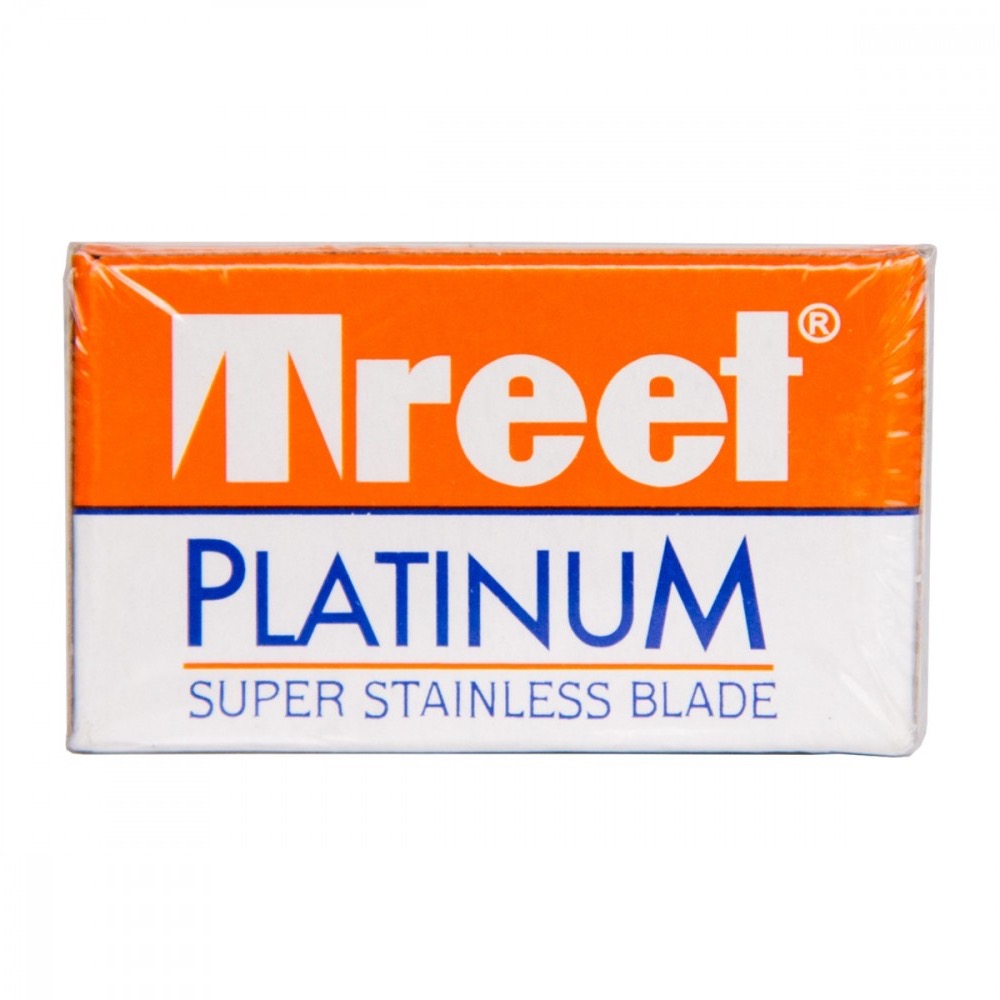 Grootverpakking Treet Double Edge Blades  Platinum Super Stainless