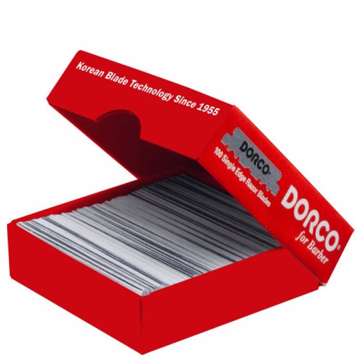 Single edge blades Japanese Steel voor Barbermes