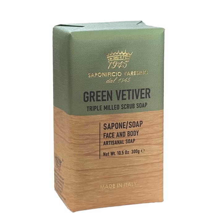 Soap Bar Hand, Face & Body –  Green Vetiver 