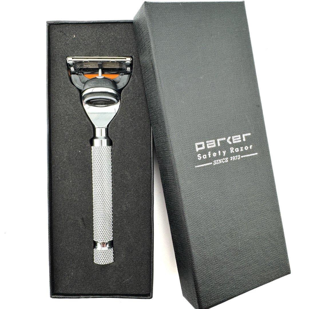Scheermes Compatible DeLuxe Chrome Razor