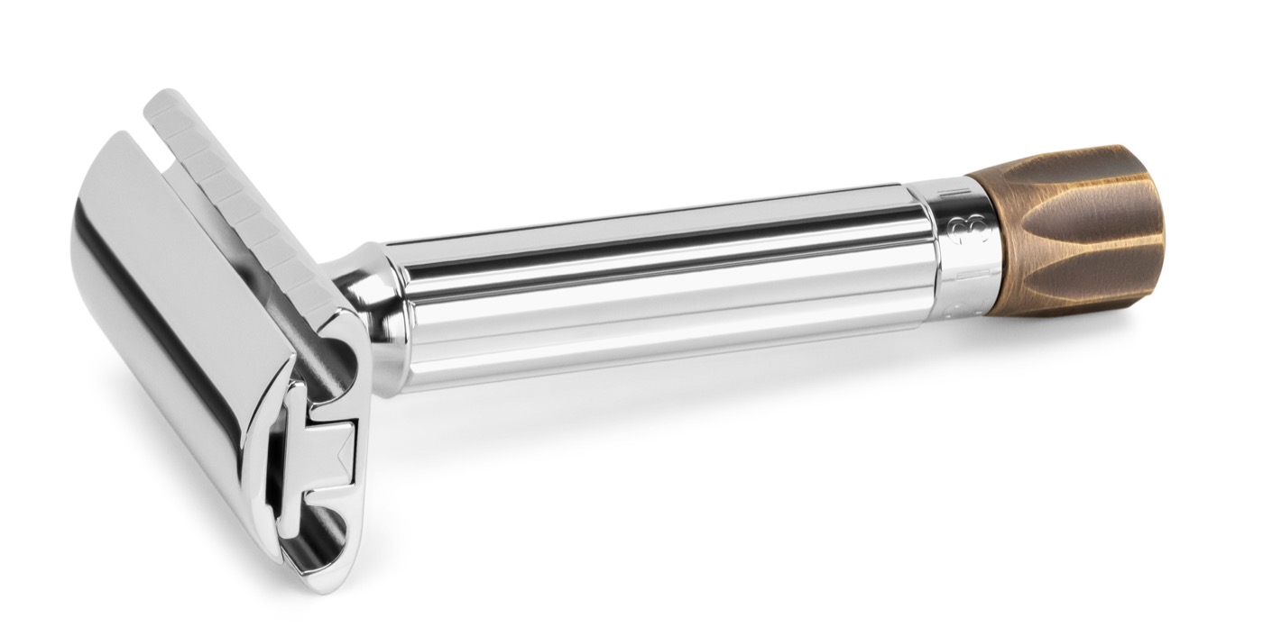 Safety Razor Adjustable - Progress 500 Messing