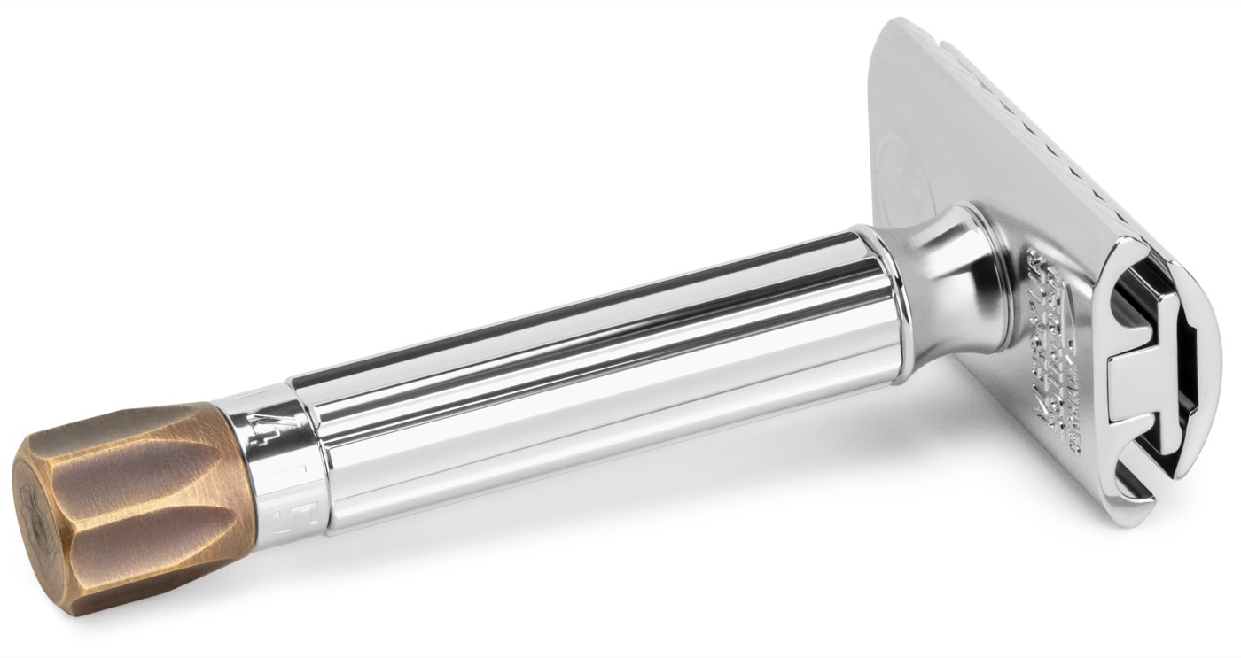 Safety Razor Adjustable - Progress 500 Messing