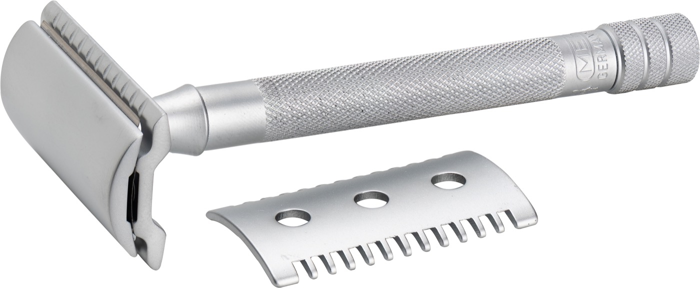 Safety Razor 22C OC - Long - Mat chroom