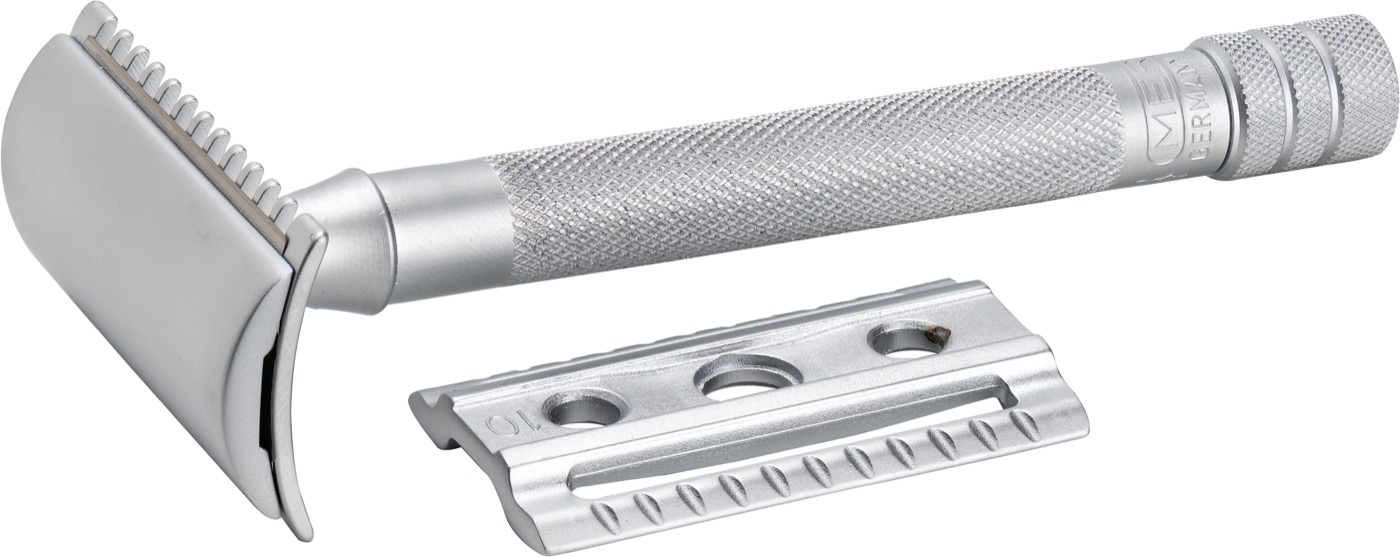 Safety Razor 22C OC - Long - Mat chroom