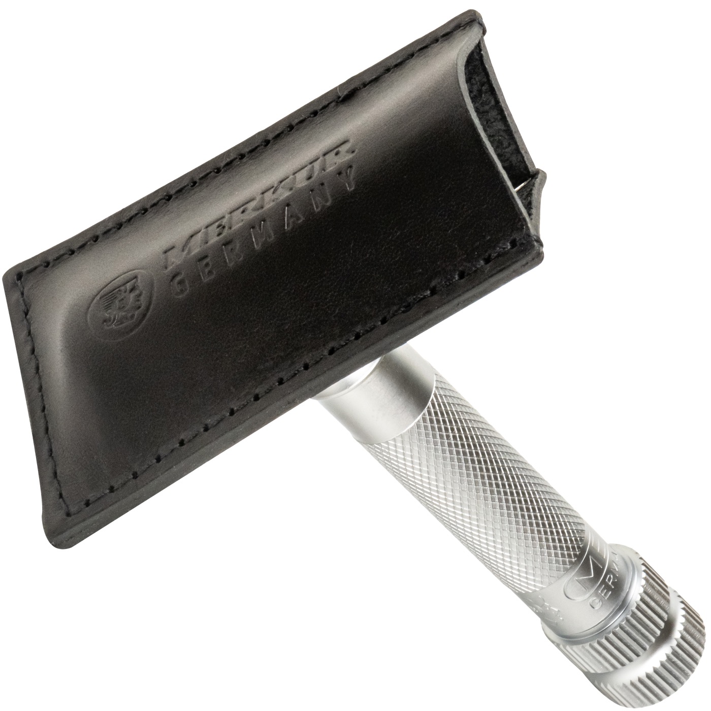 Razor Cover Zwart leder