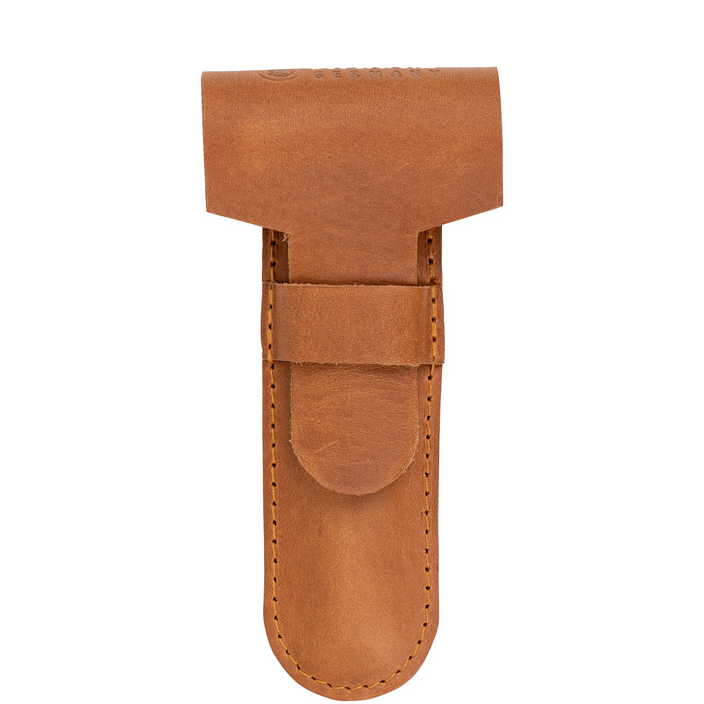 Bruin leder Etui maat S