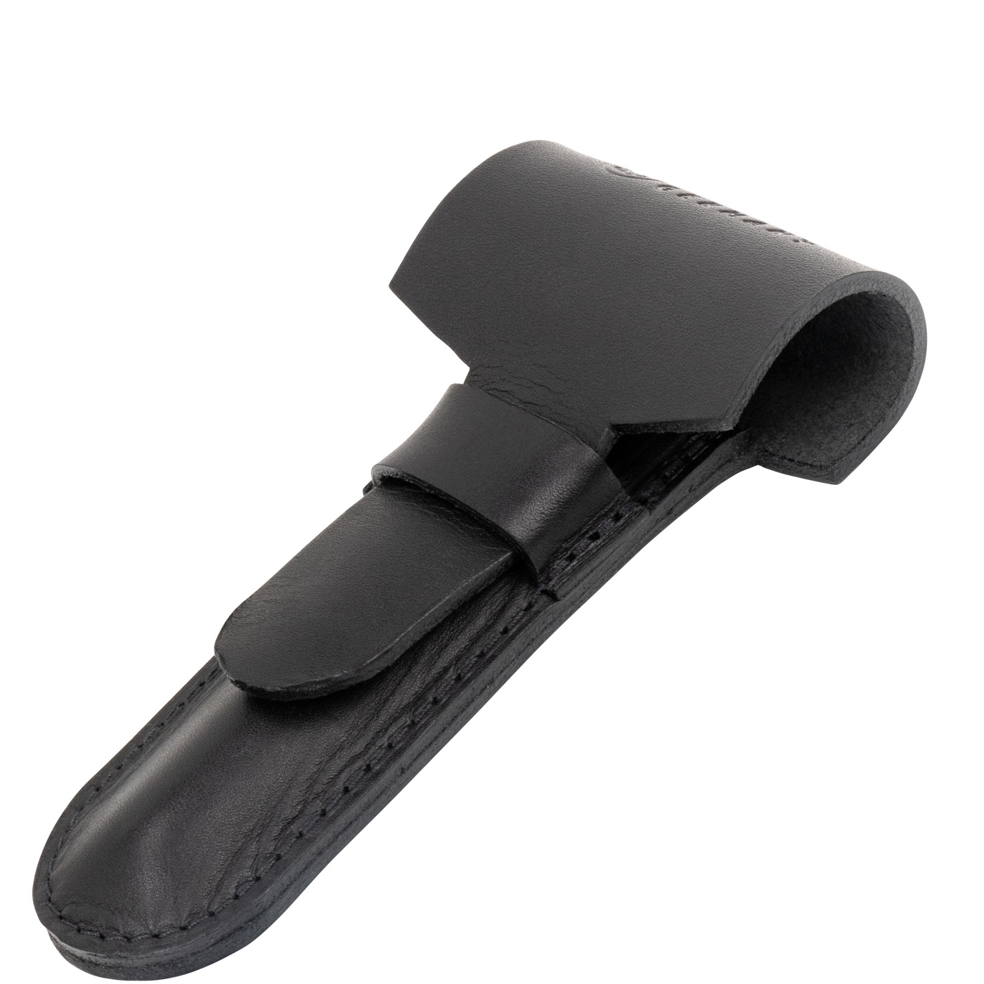 Zwart leder Etui maat S