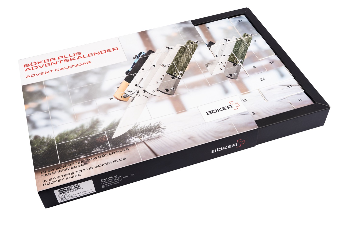 Böker Plus Adventskalender 2025 - Zakmes Cataclyst