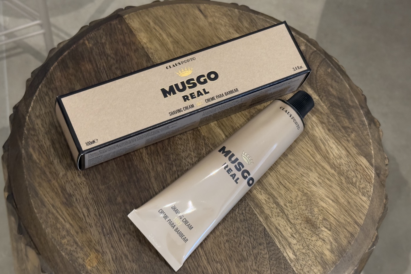 Scheercrème tube 1887