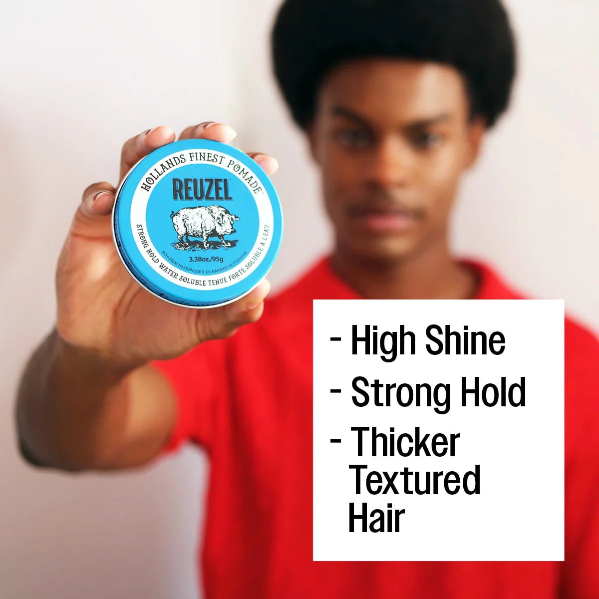 Pomade Blue Strong Hold