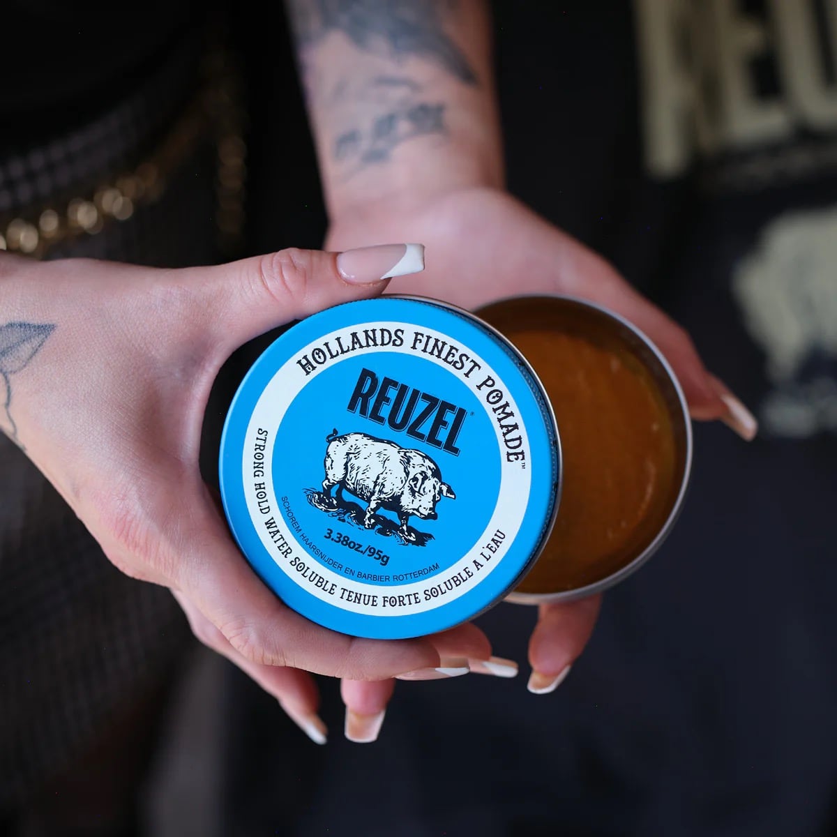 Pomade Blue Strong Hold