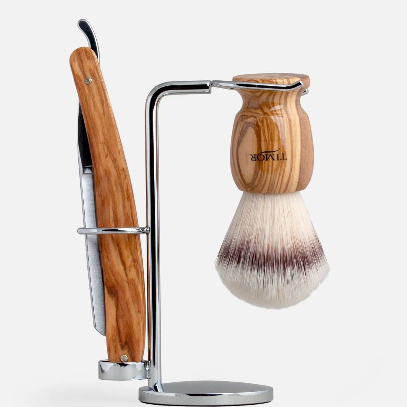 Houder voor scheerkwast & scheermes