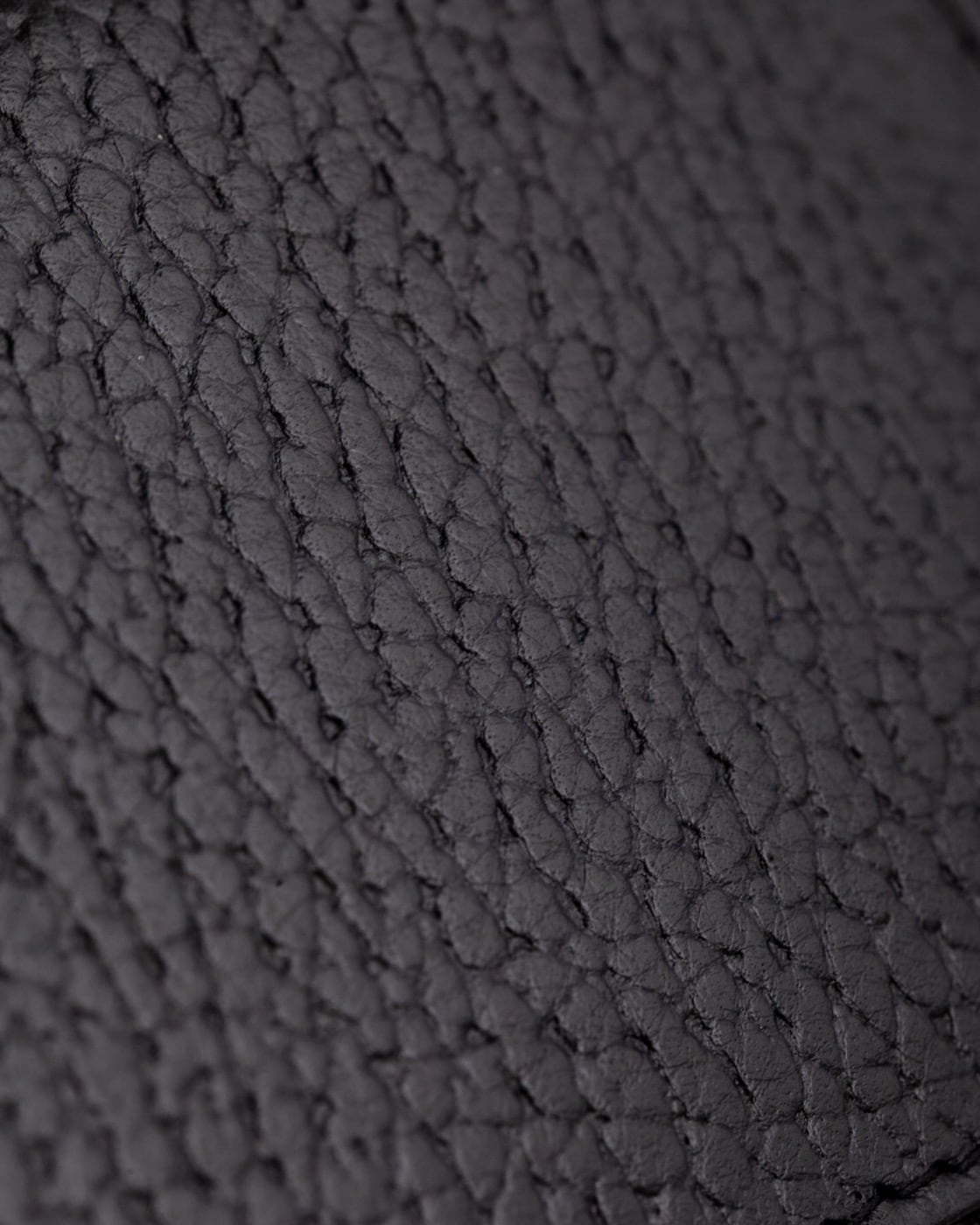 Manicureset 3-delig - zwart rundleder