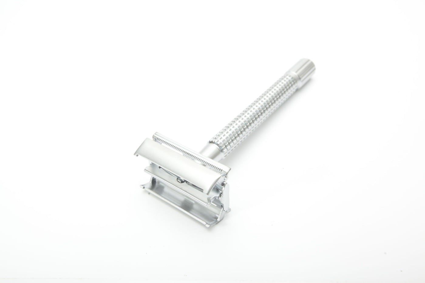 Safety Razor Butterfly L – mat chroom
