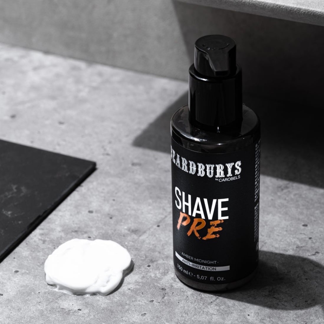Pre-shave Gel in pompflacon - Amber Midnight 