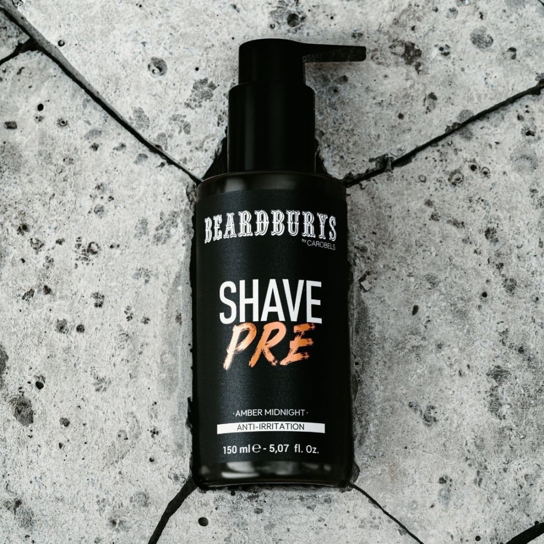 Pre-shave Gel in pompflacon - Amber Midnight 