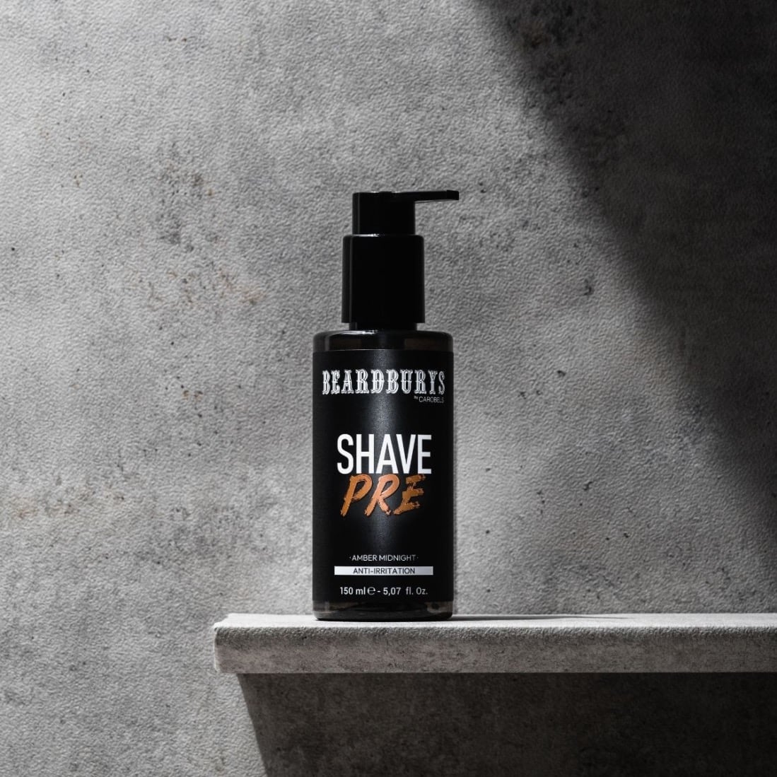 Pre-shave Gel in pompflacon - Amber Midnight 