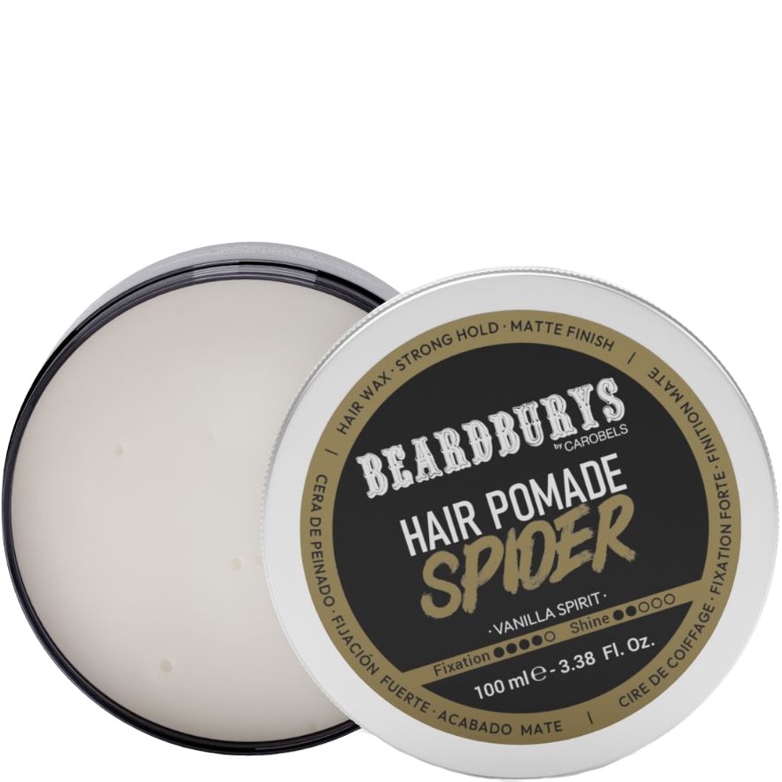 Beardburys Pomade Hair wax Spider 100ml - 1.1 - BB-0412756
