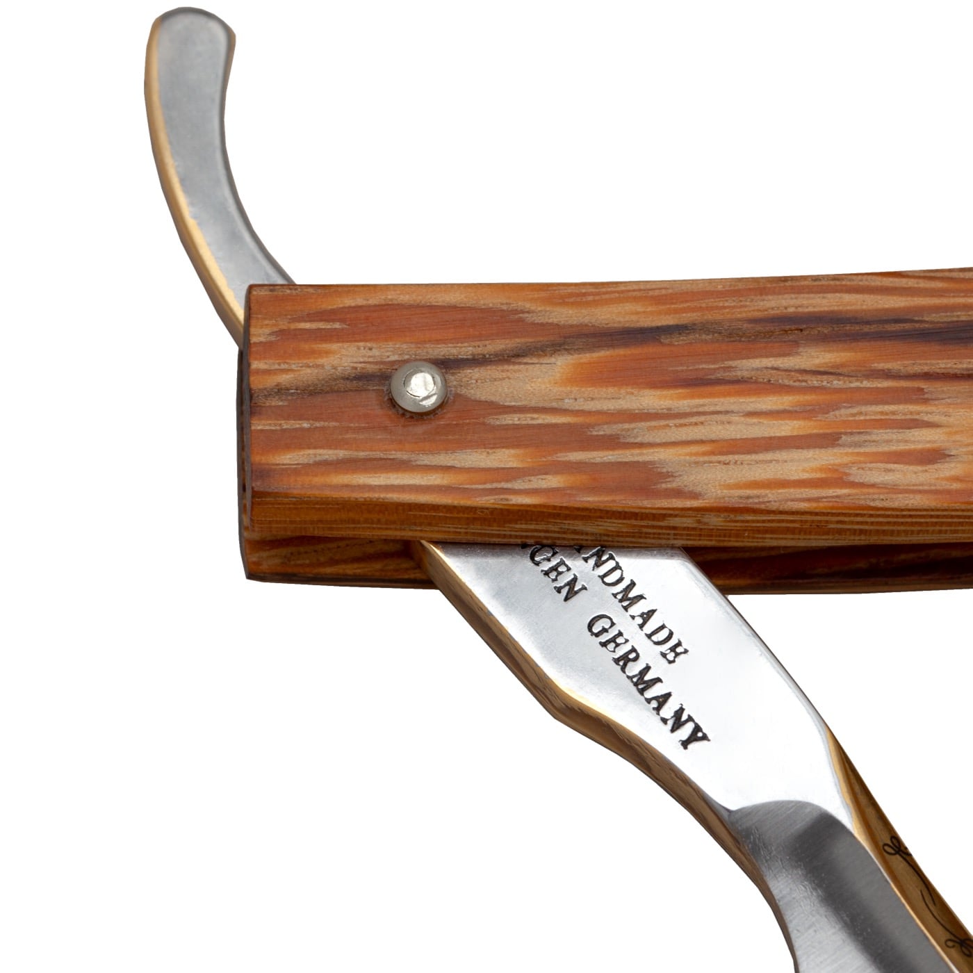 Open Scheermes 6/8" - Solingen crest - Marblewood