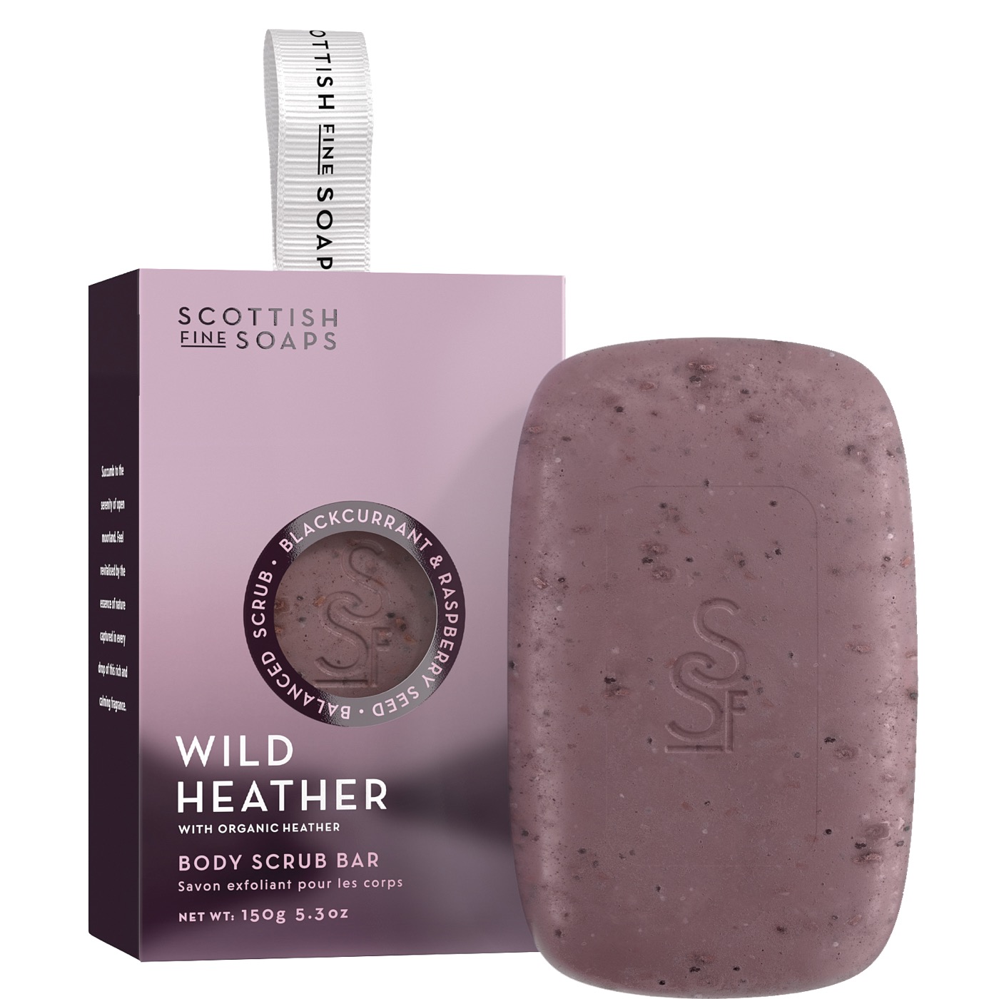 Body Scrub Bar Wild Heather