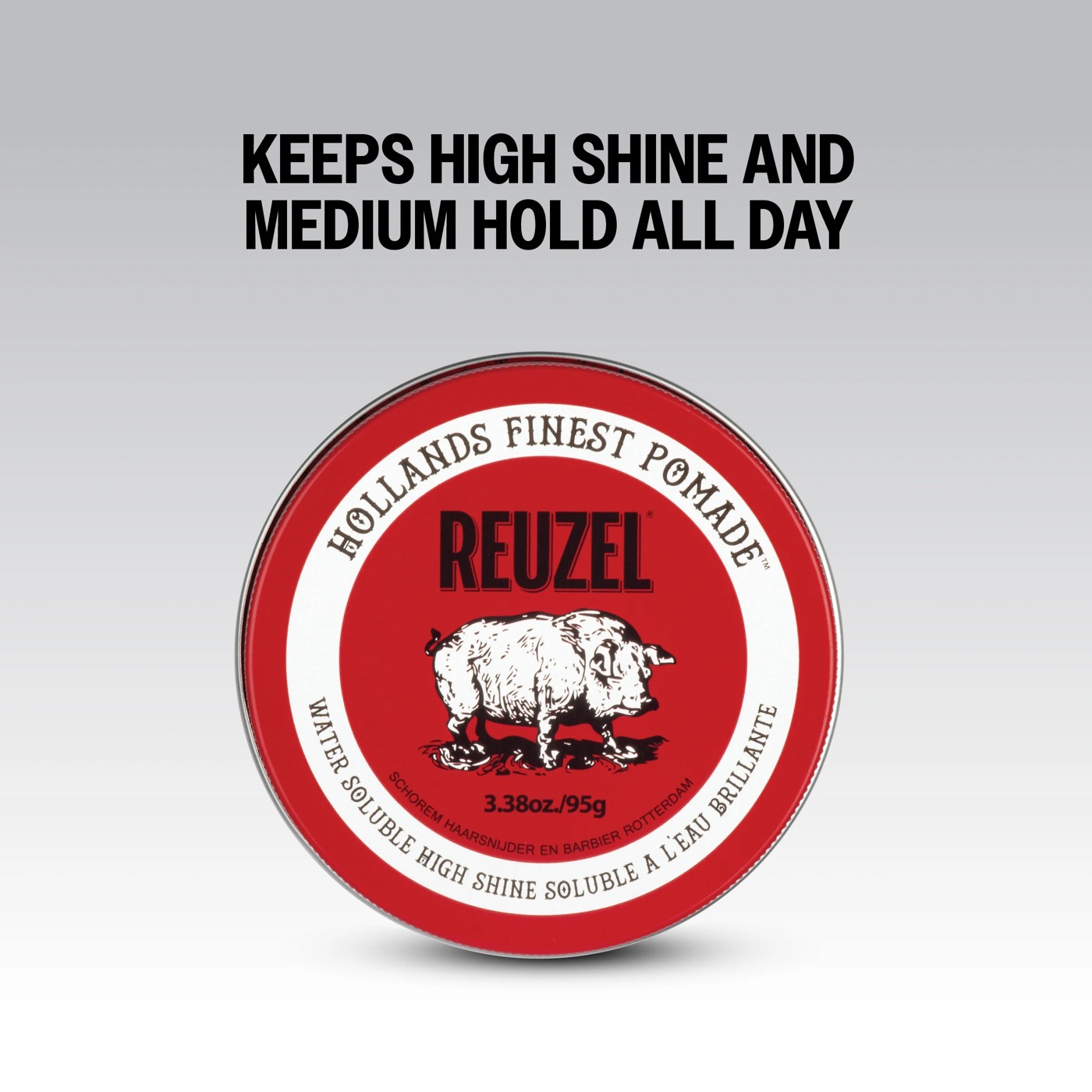 Pomade Red High Sheen Travel