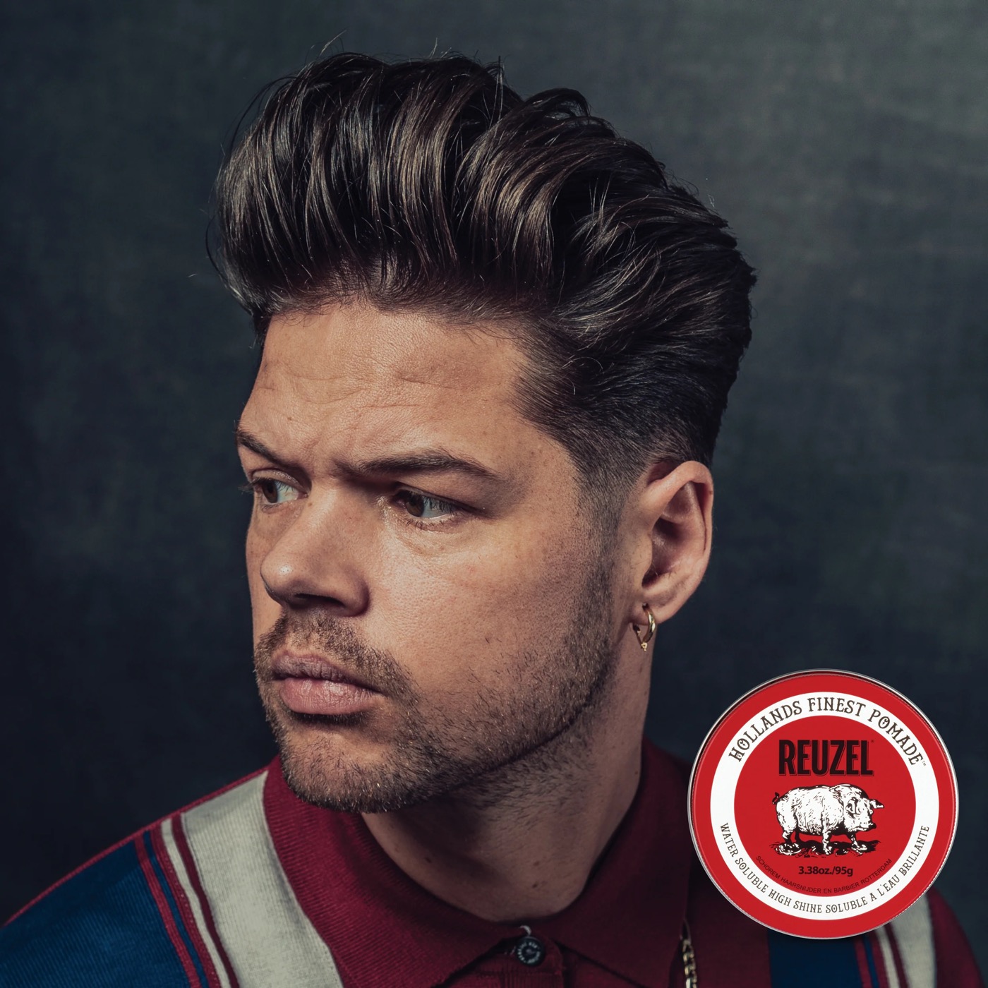 Pomade Red High Sheen Travel