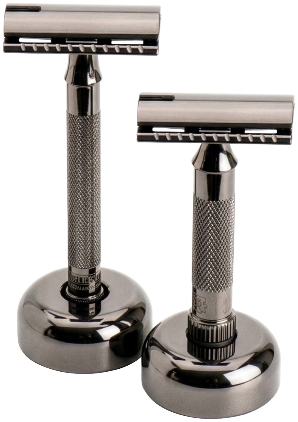 Houder voor Safety Razor Metallic Grey