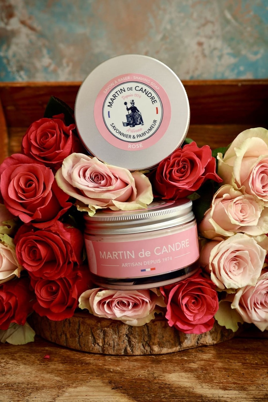 Scheerzeep Rose