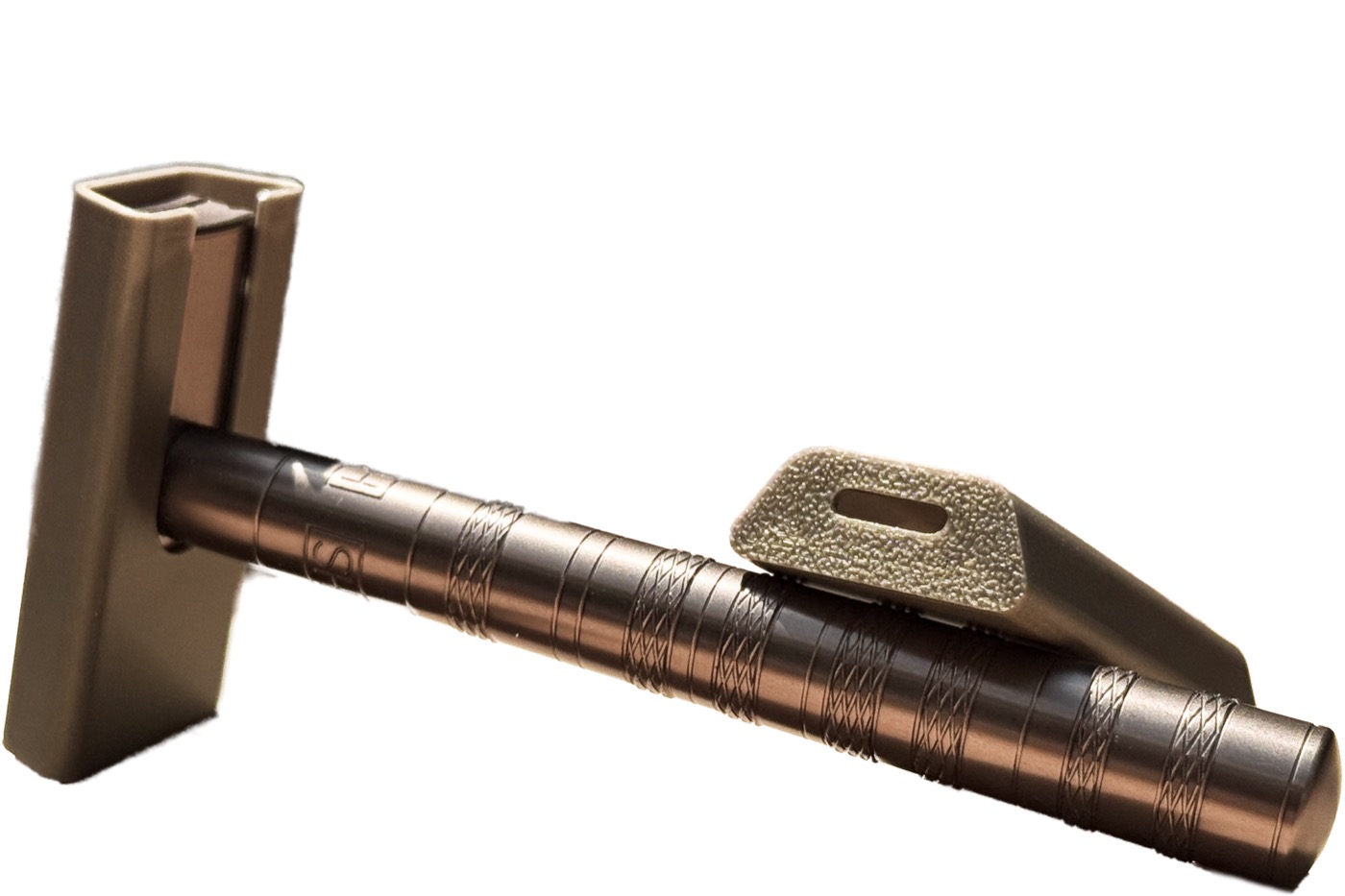 Beschermkapje AirFlow Vent  voor Henson Safety Razor - Tan brons