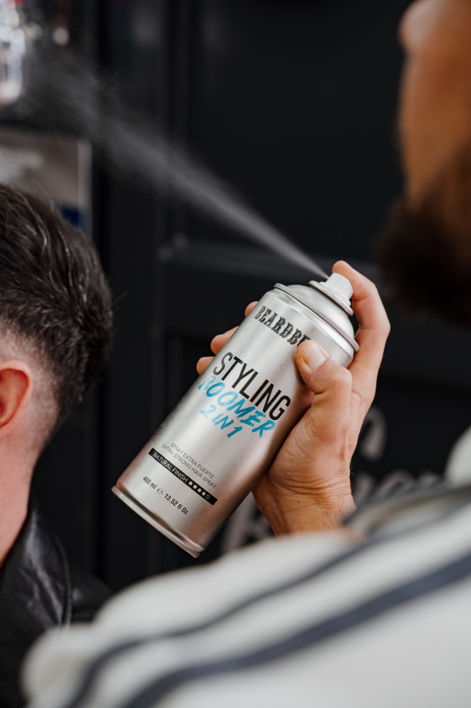 Boomer Hairspray 2-in-1