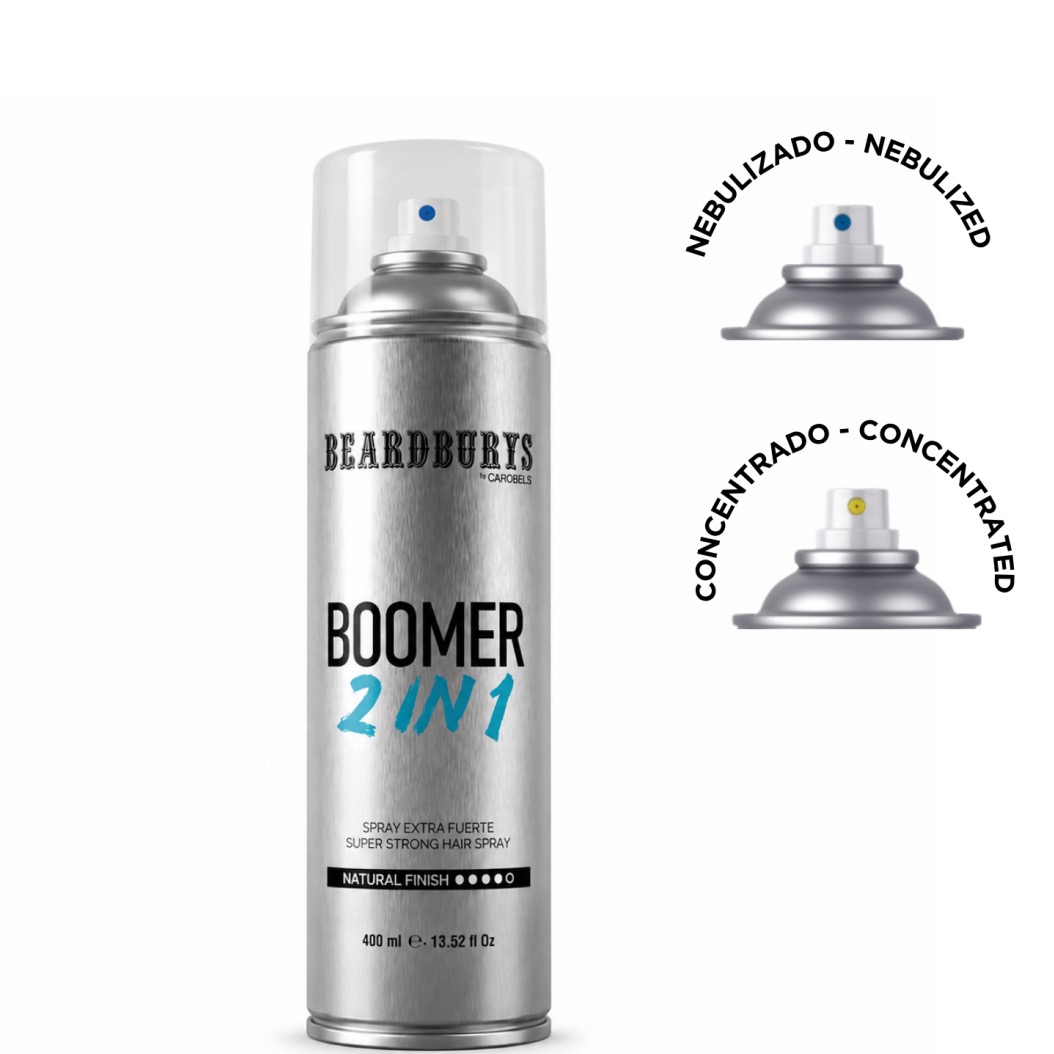 Beardburys boomer hairspray 2-in-1 400ml - 1.2 - BB-0412571