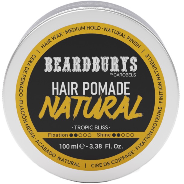 Beardburys Pomade Hair wax Natural 100ml - 1.2 - BB-0412754