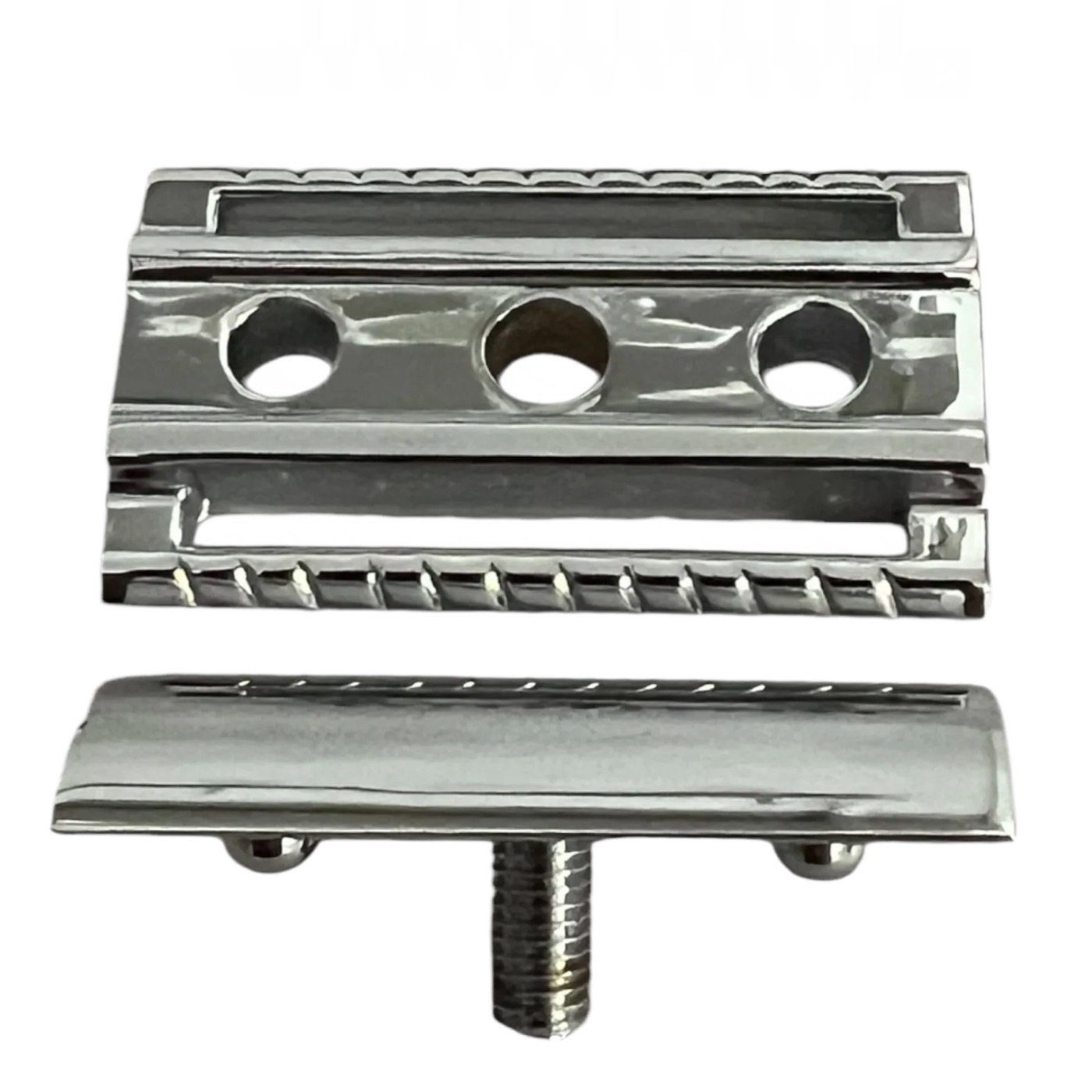 Set gesloten kam en topplaat voor Parker safety razor
